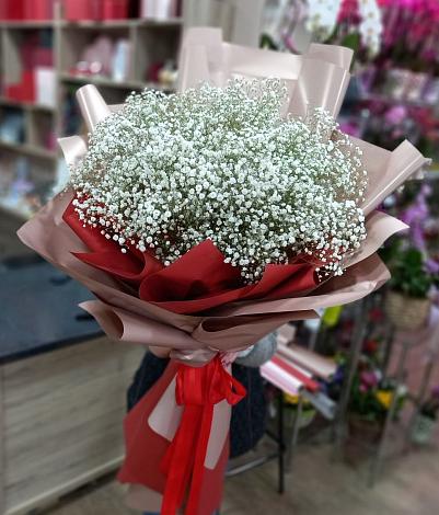 Букет цветов из: Гипсофила в Богатых Сабах