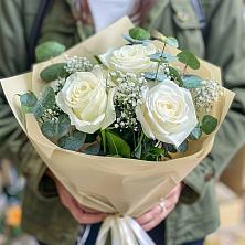 Букет Нежные грёзы в Богатых Сабах Букет цветов из: Розы в Богатых Сабах
